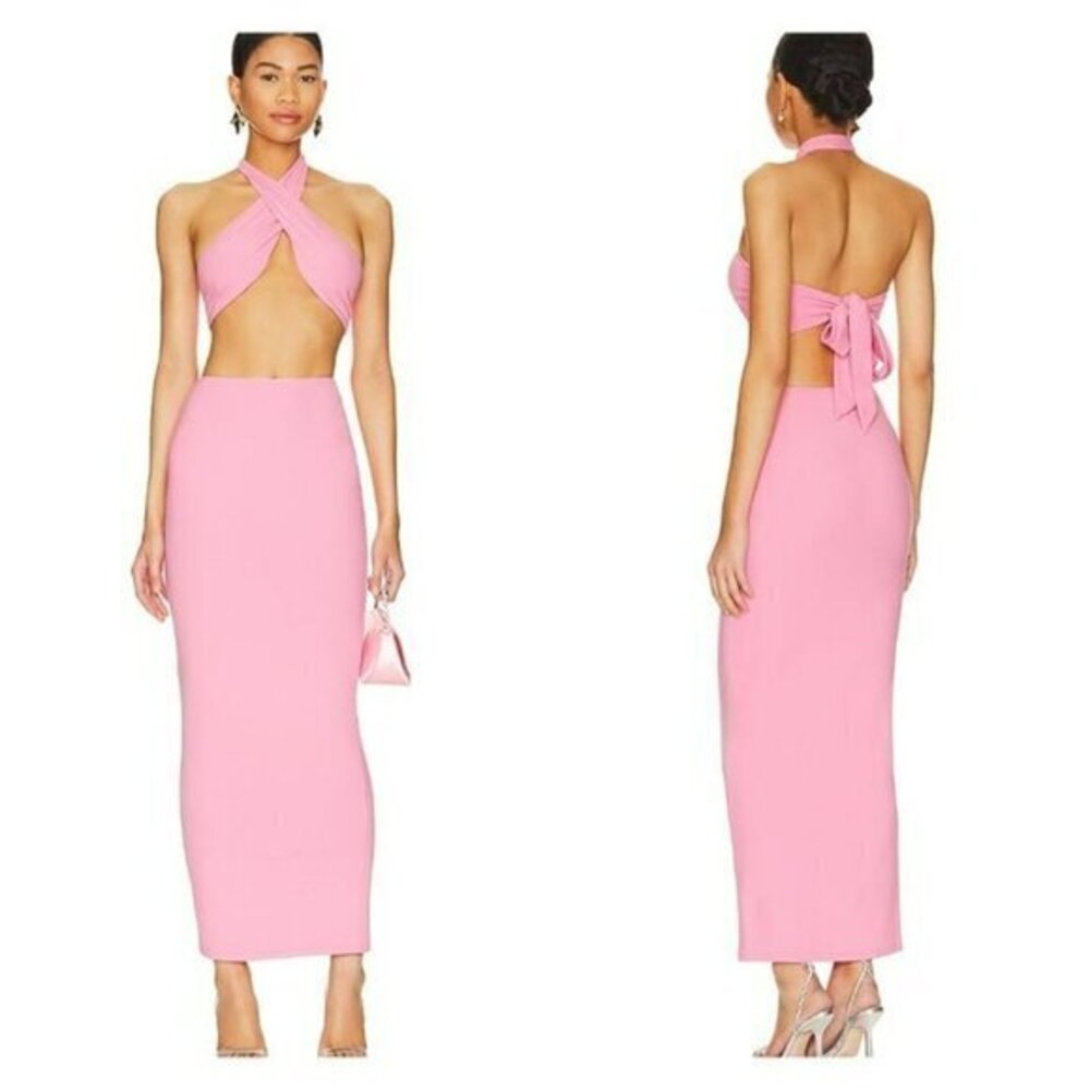 Superdown Kainda Skirt Set - Pink